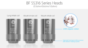 BF SS316 Head Coil