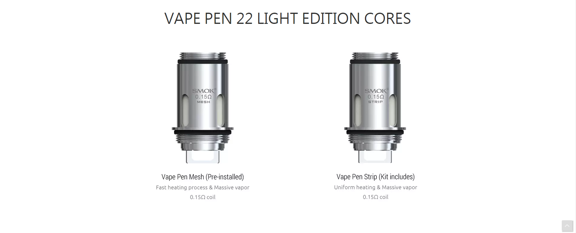 SMOK Vape Pen 22 Light - ელექტრონული სიგარეტები