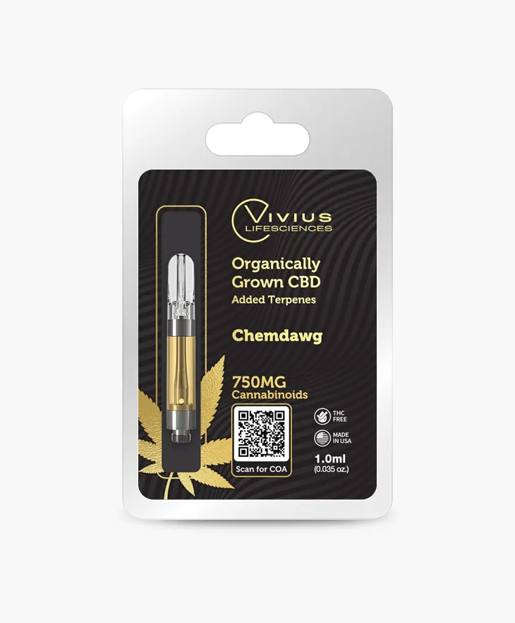 CBD Cartridge Chemdawg 1.0ml (750mg)