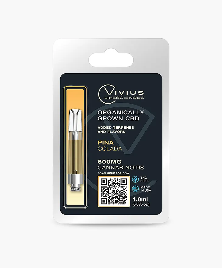 CBD Cartridge Pina Colada 1.0ml (600mg)