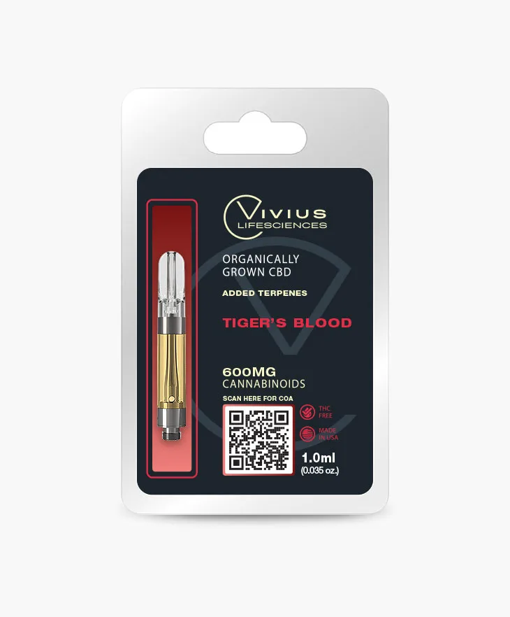 CBD Cartridge Tiger’s Blood 1.0ml