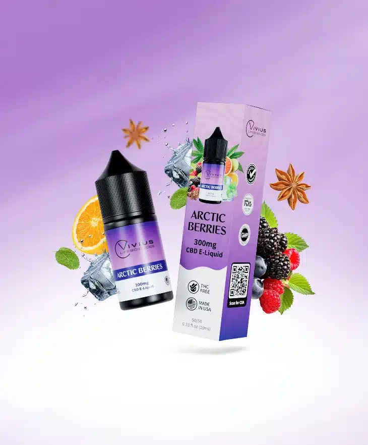 CBD E-Liquid Arctic Berries 10ml (300mg)