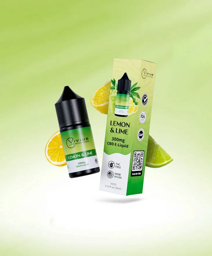 CBD E-Liquid Lemon & Lime 10ml (300mg)
