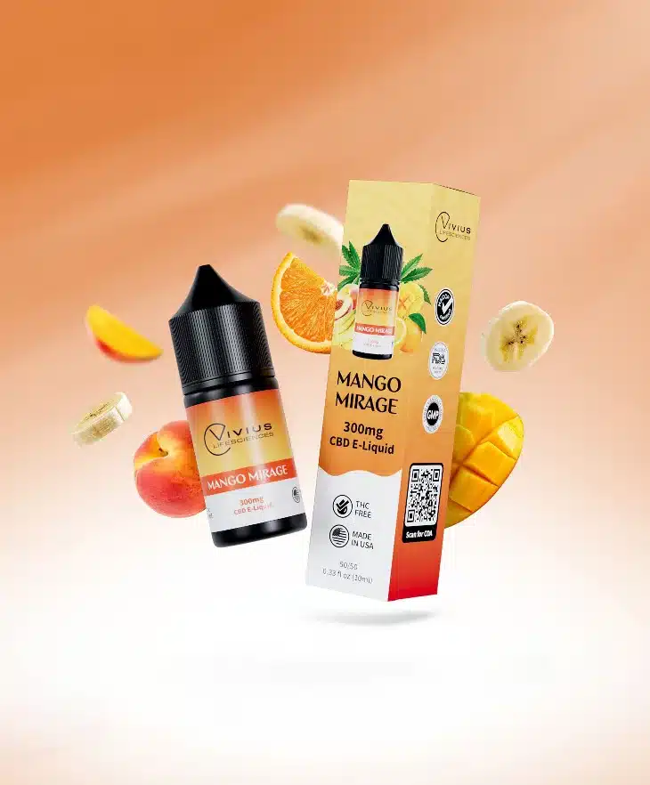 CBD E-Liquid Mango Mirage 10ml (300mg)