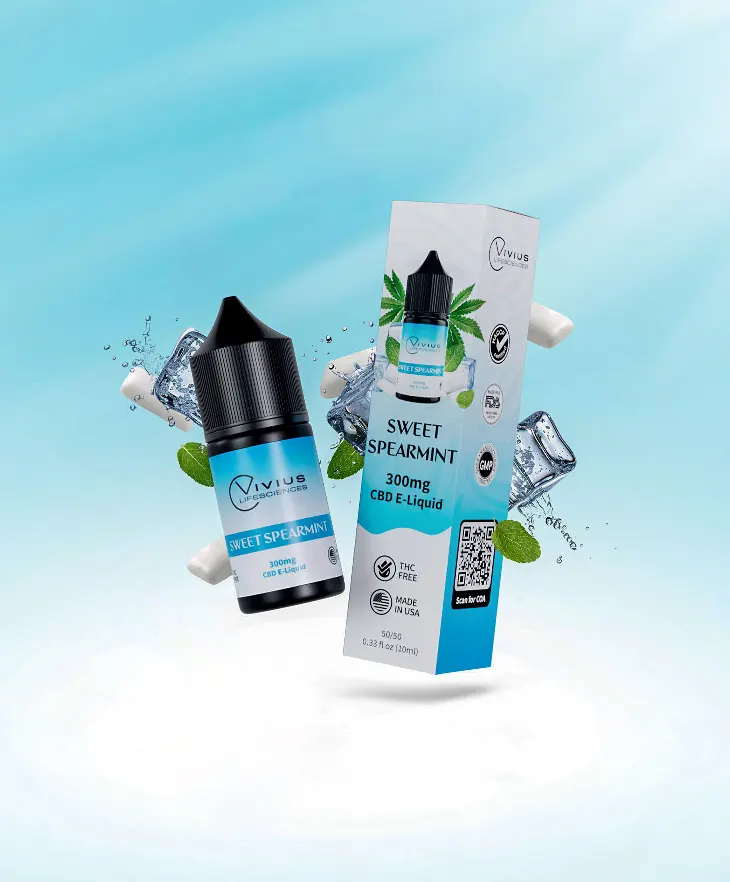 CBD E-Liquid Sweet Spearmint 10ml (300mg)