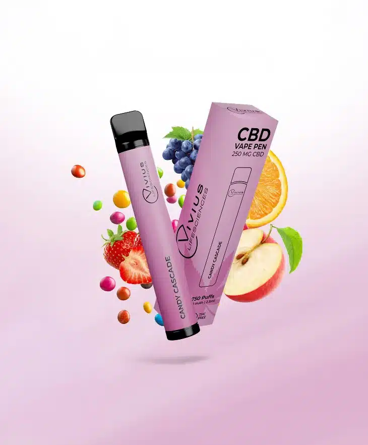 Candy Cascade Disposable CBD Vape 200mg (750 Puffs)