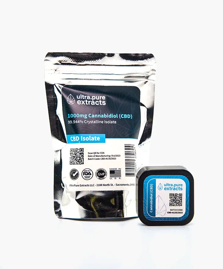Premium CBD Isolate Crystals 1000mg