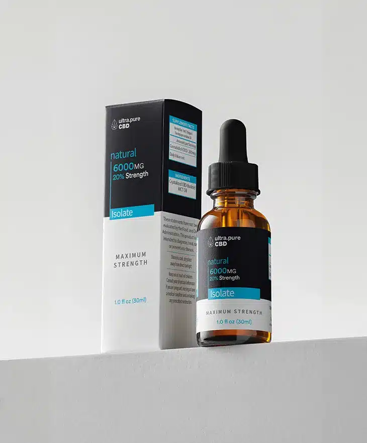 Ultra Pure Extracts CBD Isolate Oil 30ml (6000mg - 20%)